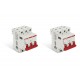 Kit C/2 - Disjuntor Steck Din Tripolar 50A Sd63 C Sdd63C50