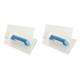Kit C/2 - Desempenadeira Pvc Roma 14X27 Grafiato Lisa 5 90L Kit C/2 - Desempenadeira Pvc Roma 14X27 Grafiato Lisa 5 90L