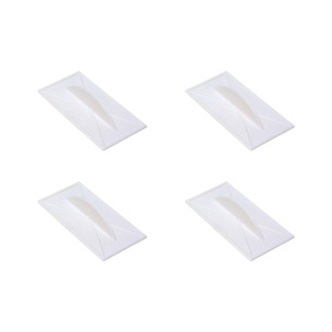 Kit C/4 - Desempenadeira Pvc Roma 08X16 Grafiato Lisa 590 Pl