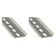 Kit C/2 - Suporte Disjuntor Din Trilho Perfurado 1M Inox ... Kit C/2 - Suporte Disjuntor Din Trilho Perfurado 1M Inox ...