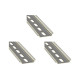 Kit C/3 - Suporte Disjuntor Din Trilho Perfurado 20Cm Ino... Kit C/3 - Suporte Disjuntor Din Trilho Perfurado 20Cm Ino...