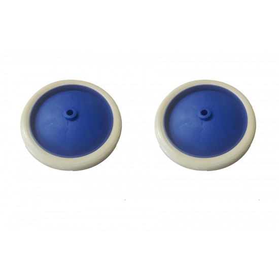 Kit C/2 - Roda Para Carrinho Feira Tecido Pc 113