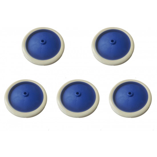 Kit C/5 - Roda Para Carrinho Feira Tecido Pc 113