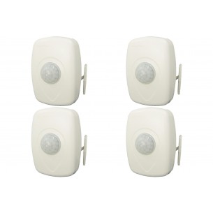 Kit C/4 - Sensor Qualitronix Parede Sobrepor Com Foto Art...