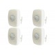 Kit C/4 - Sensor Qualitronix Teto Sobrepor Com Foto Artic...