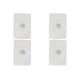 Kit C/4 - Sensor Qualitronix Parede Embutir Foto 180° Bra...