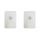 Kit C/2 - Sensor Qualitronix Parede Embutir Foto 180° Com...