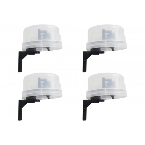 Kit C/4 - Rele Qualitronix Fotocelula Facil Corujito Bivo...