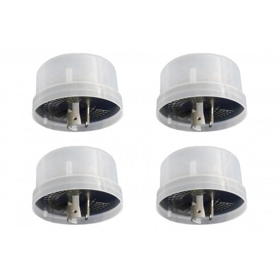 Kit C/4 - Rele Qualitronix Fotocelula Para Base Nf Bivolt...