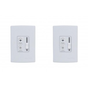 Kit C/2 - Controle Ventilador Qualitronix Luz+Reversor Em...