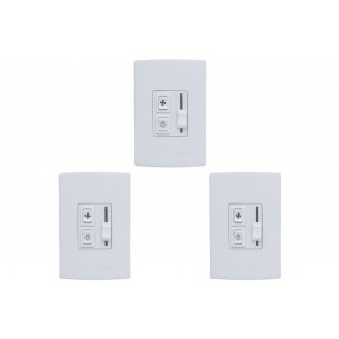 Kit C/3 - Controle Ventilador Qualitronix Luz+Reversor Em...