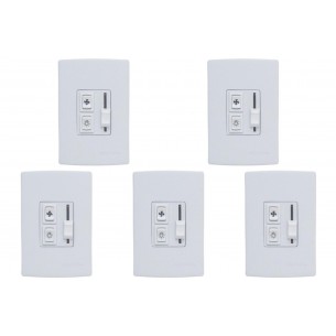 Kit C/5 - Controle Ventilador Qualitronix Luz+Reversor Em...