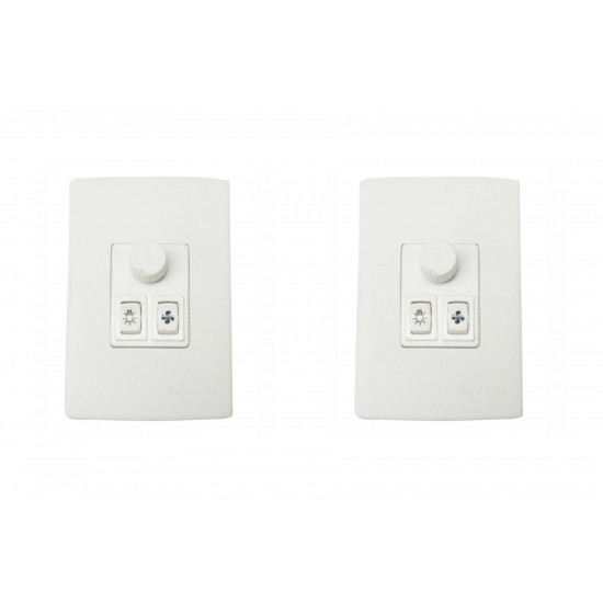 Kit C/2 - Controle Ventilador Qualitronix Luz+Reversor 1L...