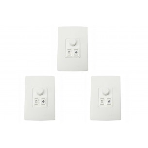 Kit C/3 - Controle Ventilador Qualitronix Luz+Reversor 1L...