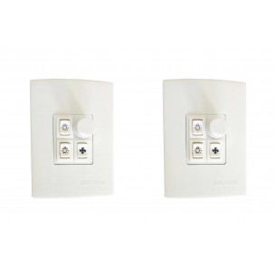 Kit C/2 - Controle Ventilador Qualitronix Luz+Reversor 2L...