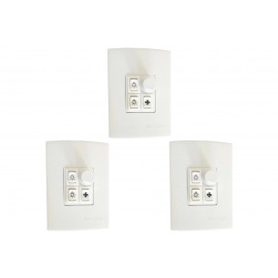 Kit C/3 - Controle Ventilador Qualitronix Luz+Reversor 2L...