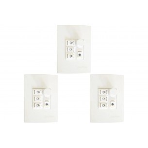 Kit C/3 - Controle Ventilador Qualitronix Luz+Reversor 3L...