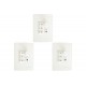 Kit C/3 - Controle Ventilador Qualitronix Luz+Reversor 3L...