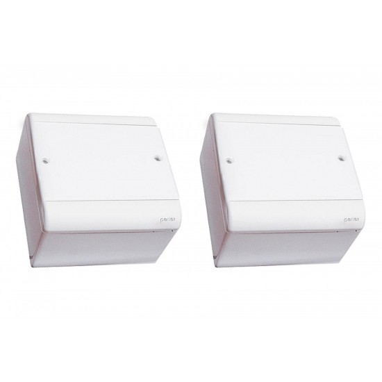 Kit C/2 - Caixa Passagem Pvc Perlex Externa 15X15X08 2904 Kit C/2 - Caixa Passagem Pvc Perlex Externa 15X15X08 2904