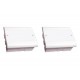 Kit C/2 - Caixa Passagem Pvc Perlex Embutir 18X22X08 3908 Kit C/2 - Caixa Passagem Pvc Perlex Embutir 18X22X08 3908