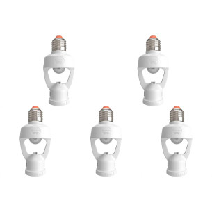 Kit C/5 - Sensor Exatron Teto Soquete E27 Bivolt Spt0E27 ...