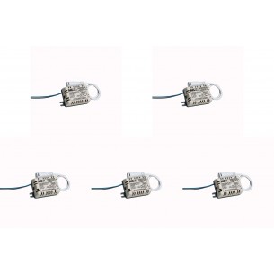 Kit C/5 - Driver Reator Fonte para Led Com Conector 8-25W...