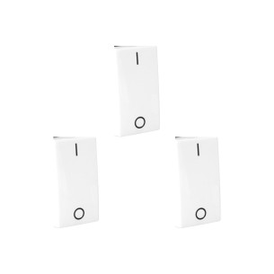 Kit C/3 - Modulo Pial Pop Branco 1 Simples Bipolar 10A Lg...