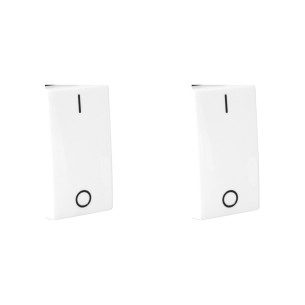 Kit C/2 - Modulo Pial Pop Branco 1 Simples Intermediario ...