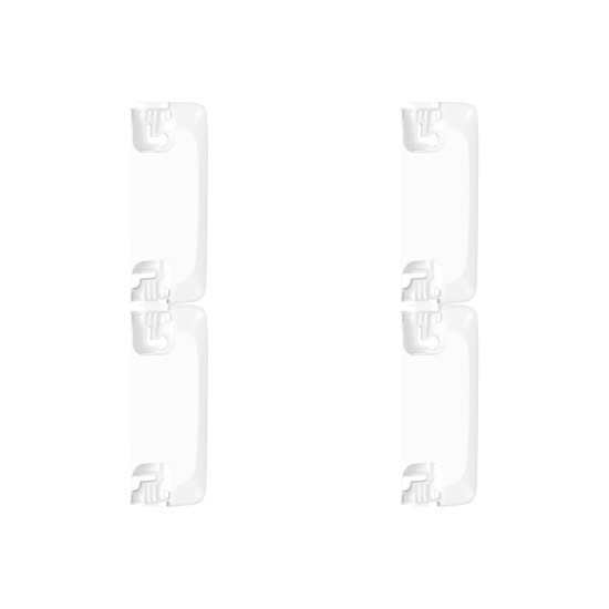 Kit C/4 - Placa Pial Pop Branca 4X2 (Cega) Lgp20