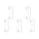 Kit C/5 - Placa Pial Pop Branca 4X2 (Cega) Lgp20