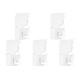 Kit C/5 - Placa Pial Pop Branca 4X4 (Cega) Lgp40