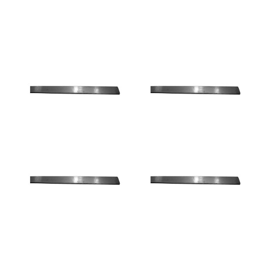 Kit C/4 - Para-Raio Fita De Aluminio Dinamarca 7/8X1/8X6M...