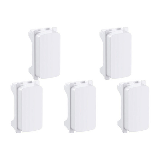 Kit C/5 - Modulo Pial Pop Branco 1 Cego Lg000