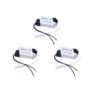 Kit 3 Unid. Driver Reator Fonte para Led Com Conector 36W...