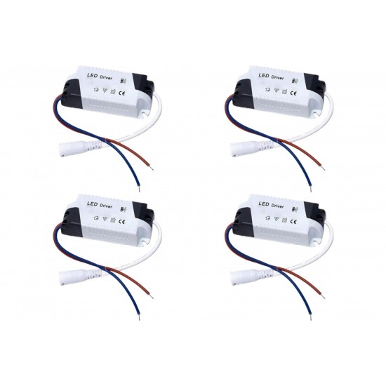 Kit C/4 - Driver Reator Fonte para Led Com Conector 36W A...
