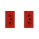Kit C/2 - Modulo Soprano Ilus (Tomada 20A Vermelho) 5Ub99008 Kit C/2 - Modulo Soprano Ilus (Tomada 20A Vermelho) 5Ub99008