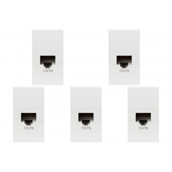 Kit C/5 - Modulo Soprano Ilus (Rj45 Cat6) 5Tg99100
