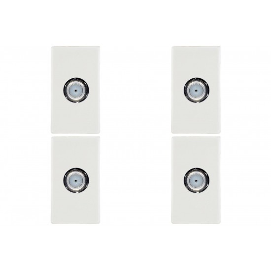 Kit C/4 - Modulo Soprano Ilus (Tomada Coaxial) 5Tg99334