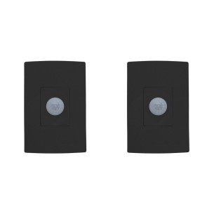 Kit C/2 - Sensor Qualitronix Parede Embutir Foto 180° Pre...