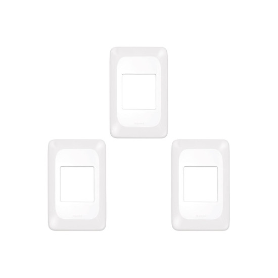 Kit C/3 - Pial Placa  Pop 4X2 2 Mod. Lgp22