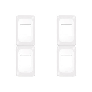 Kit C/4 - Pial Placa  Pop 4X2 2 Mod. Lgp22