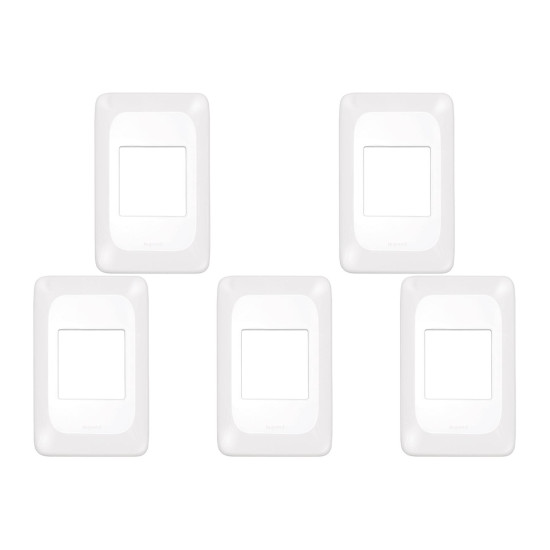 Kit C/5 - Pial Placa  Pop 4X2 2 Mod. Lgp22