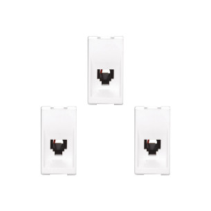 Kit C/3 - Pial Modulo  Pop Fone Rj11 Lg090