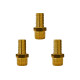 Kit C/3 - Garden Adaptador Espigao Fixo Macho  3/4X3/4