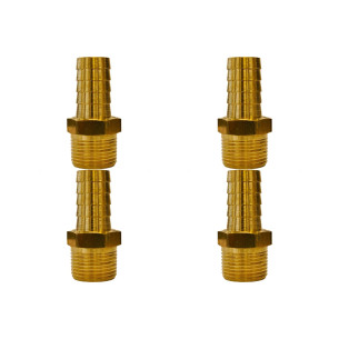 Kit C/4 - Garden Adaptador Espigao Fixo Macho  3/4X3/4