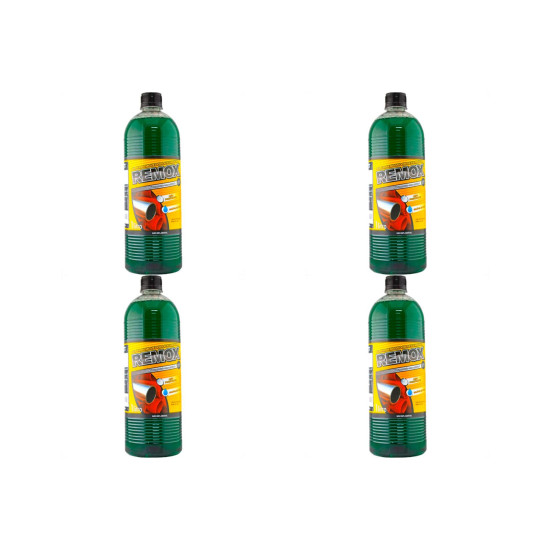 Kit C/4 - Xadrez Removedor De Ferrugem Remox 1000 Ml