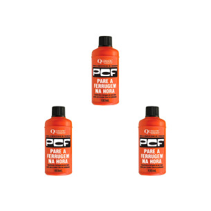 Kit C/3 - Tapmatic Removedor Neutralizador Convertedor. De Ferrugem Pcf 100Ml