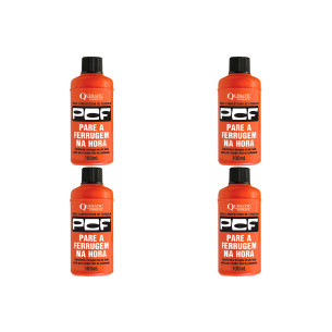 Kit C/4 - Tapmatic Removedor Neutralizador Convertedor. De Ferrugem Pcf 100Ml