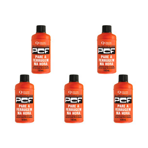 Kit C/5 - Tapmatic Removedor Neutralizador Convertedor. De Ferrugem Pcf 100Ml