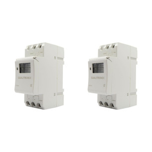 Kit C/2 - Qualitronix Timer Digital P/Trilho